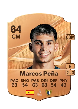 Marcos Peña - 64 - Rare EA FC 27 card
