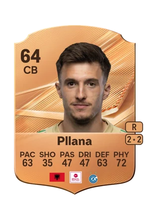 Pllana - 64 - Rare EA FC 27 card