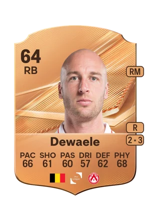 Dewaele - 64 - Rare EA FC 27 card