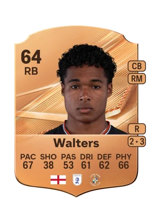 Walters - 64 - Rare EA FC 27 card
