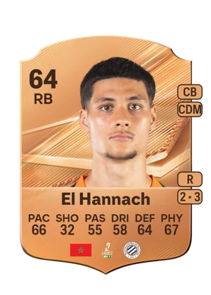 El Hannach - 64 - Rare EA FC 27 card