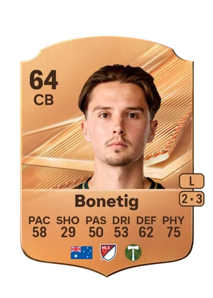 Bonetig - 64 - Rare EA FC 27 card