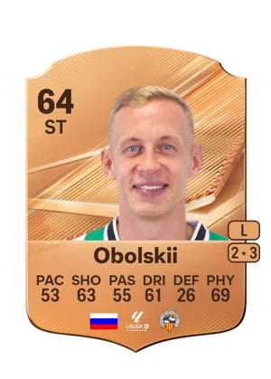 Obolskii - 64 - Rare EA FC 27 card