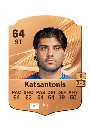 Katsantonis - 64 - Rare EA FC 27 card
