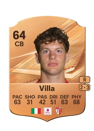 Villa - 64 - Rare EA FC 27 card