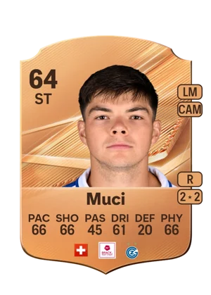 Muci - 64 - Rare EA FC 27 card