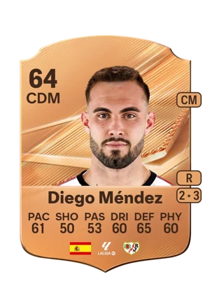Diego Méndez - 64 - Rare EA FC 27 card