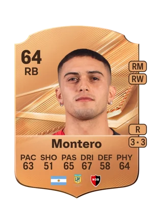 Montero - 64 - Rare EA FC 27 card
