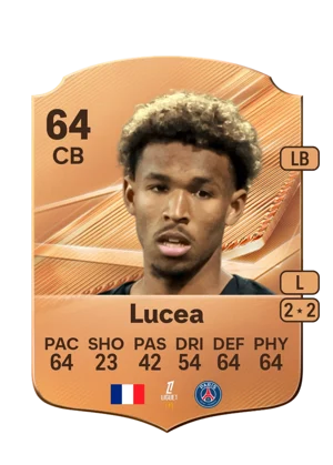 Lucea - 64 - Rare EA FC 27 card