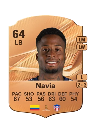 Navia - 64 - Rare EA FC 27 card