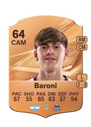Baroni - 64 - Rare EA FC 27 card