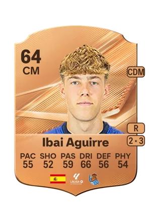 Ibai Aguirre - 64 - Rare EA FC 27 card