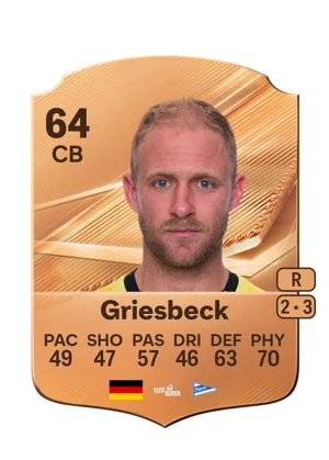 Griesbeck - 64 - Rare EA FC 27 card