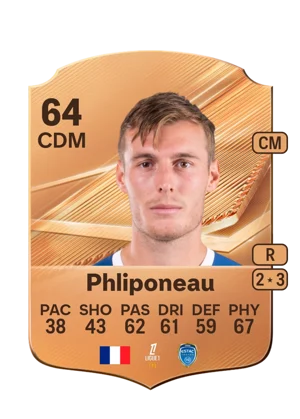 Phliponeau - 64 - Rare EA FC 27 card