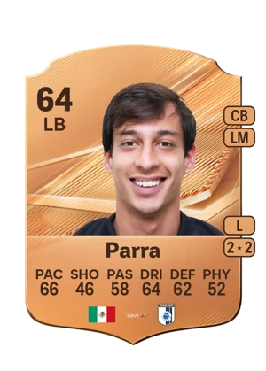 Parra - 64 - Rare EA FC 27 card