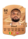 Diouf - 64 - Rare