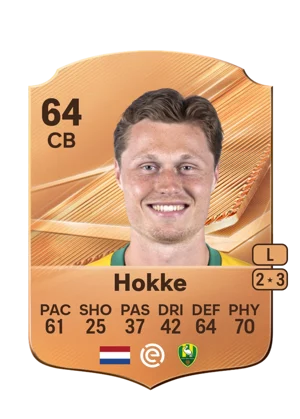 Hokke - 64 - Rare EA FC 27 card