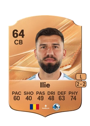 Ilie - 64 - Rare EA FC 27 card