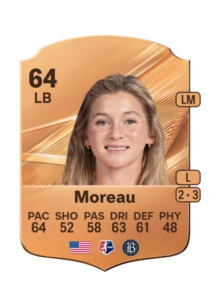 Moreau - 64 - Rare EA FC 27 card