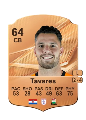 Tavares - 64 - Rare EA FC 27 card