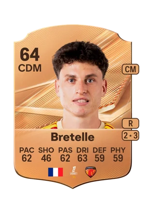 Bretelle - 64 - Rare EA FC 27 card