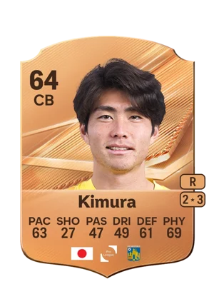 Kimura - 64 - Rare EA FC 27 card