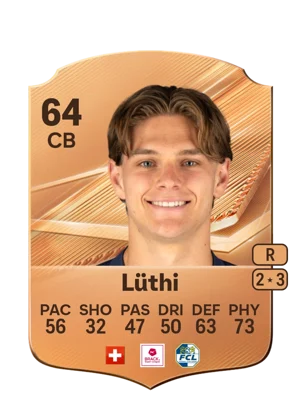 Lüthi - 64 - Rare EA FC 27 card
