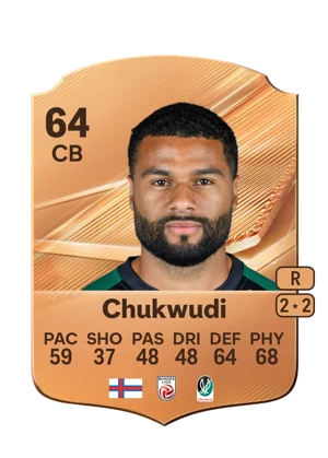 Chukwudi - 64 - Rare EA FC 27 card