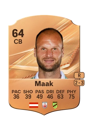 Maak - 64 - Rare EA FC 27 card