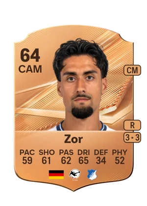 Zor - 64 - Rare EA FC 27 card