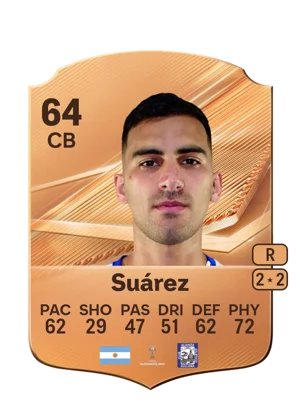Suárez - 64 - Rare EA FC 27 card