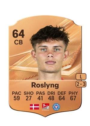 Roslyng - 64 - Rare EA FC 27 card