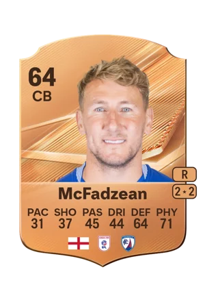McFadzean - 64 - Rare EA FC 27 card