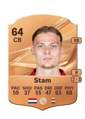 Stam - 64 - Rare EA FC 27 card