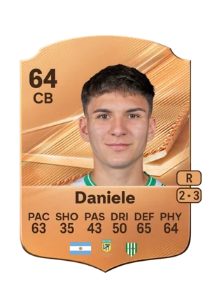 Daniele - 64 - Rare EA FC 27 card