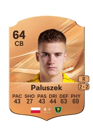 Paluszek - 64 - Rare EA FC 27 card