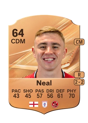 Neal - 64 - Rare EA FC 27 card
