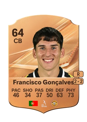 Francisco Gonçalves - 64 - Rare EA FC 27 card