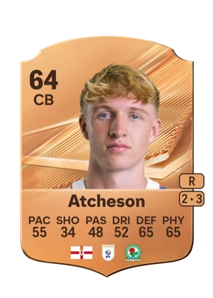 Atcheson - 64 - Rare EA FC 27 card