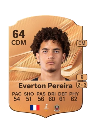 Everton Pereira - 64 - Rare EA FC 27 card