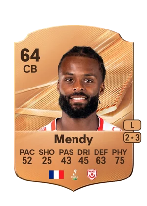 Mendy - 64 - Rare EA FC 27 card