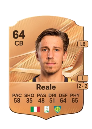Reale - 64 - Rare EA FC 27 card