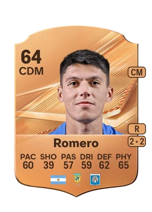 Romero - 64 - Rare EA FC 27 card