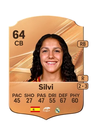 Silvi - 64 - Rare EA FC 27 card