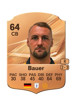 Bauer - 64 - Rare EA FC 27 card