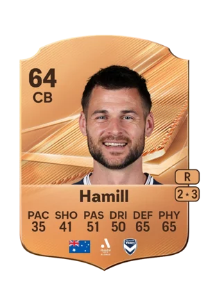 Hamill - 64 - Rare EA FC 27 card