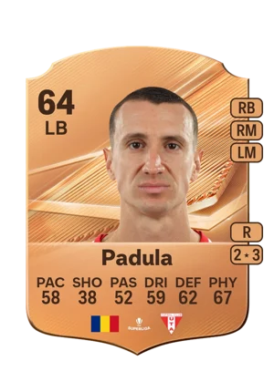 Padula - 64 - Rare EA FC 27 card