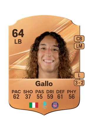 Gallo - 64 - Rare EA FC 27 card