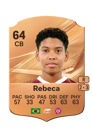 Rebeca - 64 - Rare EA FC 27 card