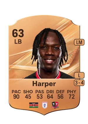Harper - 63 - Rare EA FC 27 card
